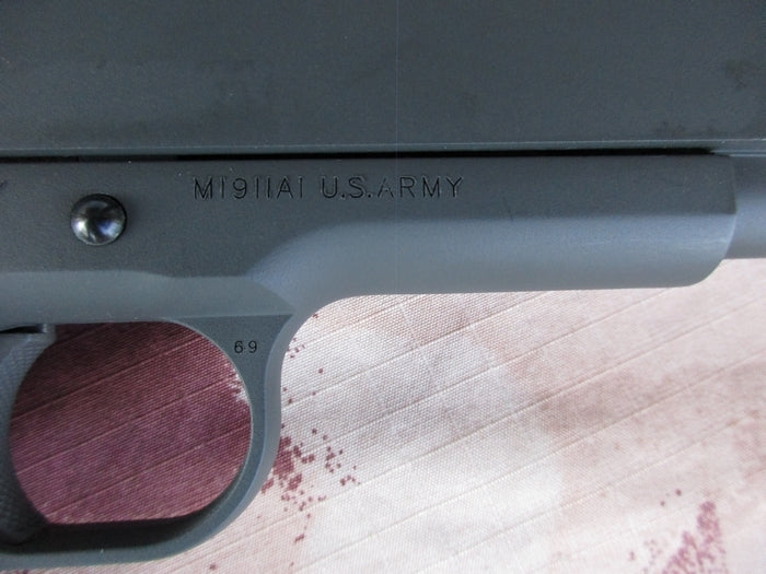 Colt M1911A1 .45 Anniversary Co2 Full Metal Scritte e Loghi Originali Colt by Kwc per Cybergun