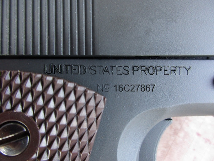 Colt M1911A1 .45 Anniversary Co2 Full Metal Scritte e Loghi Originali Colt by Kwc per Cybergun