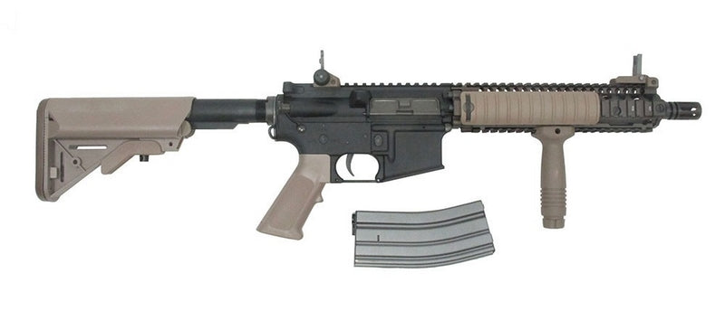 MK18 MOD1 Daniel Defense Tan Dual Color su Licenza Colt Cybergun by Vfc