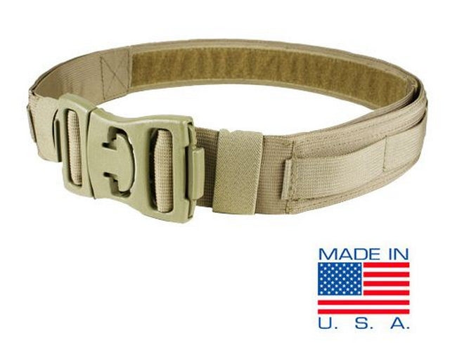 Condor Universal Coyote Tan Pistol Belt IR Compliant