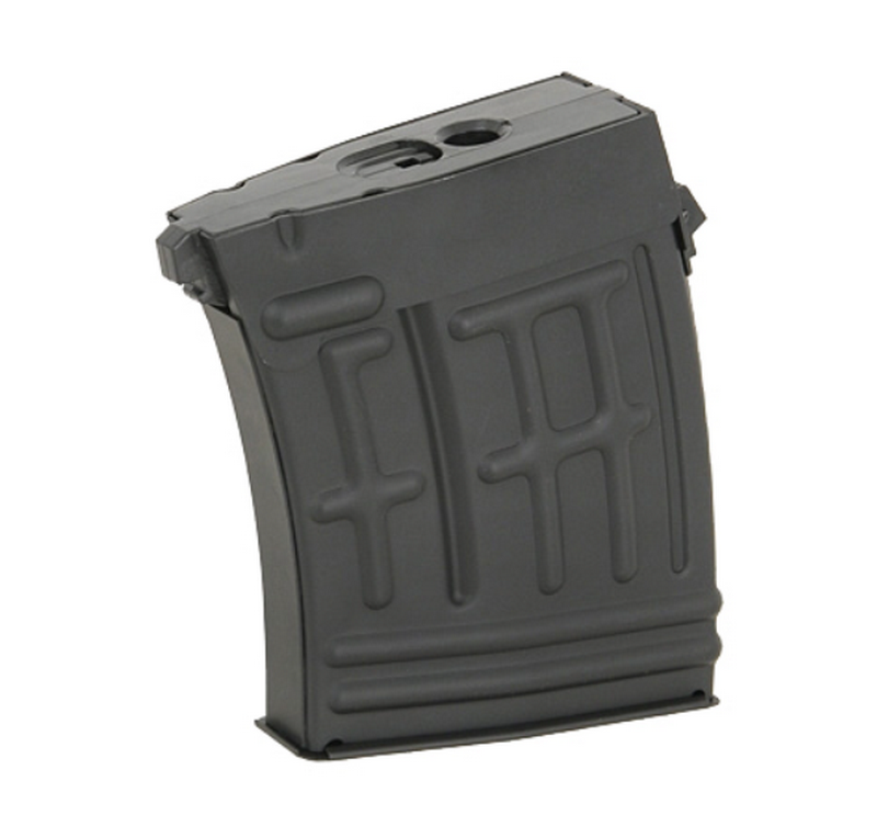 Dragunov SVD - SVU AEG 100bb Metal Mid Cap Magazine Caricatore by Cyma