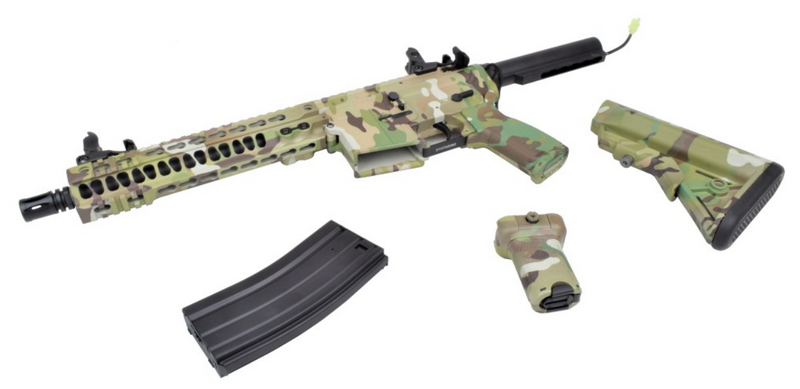 DBoys M4 9" KeyMod Full Metal MC Multicam Camo Li-Po Ready by DBoys