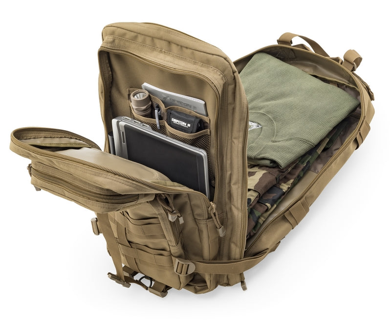 Backpack Zaino Tattico Hydro Compatibile 40L Coyote Tan D5-L116 by Defcon 5