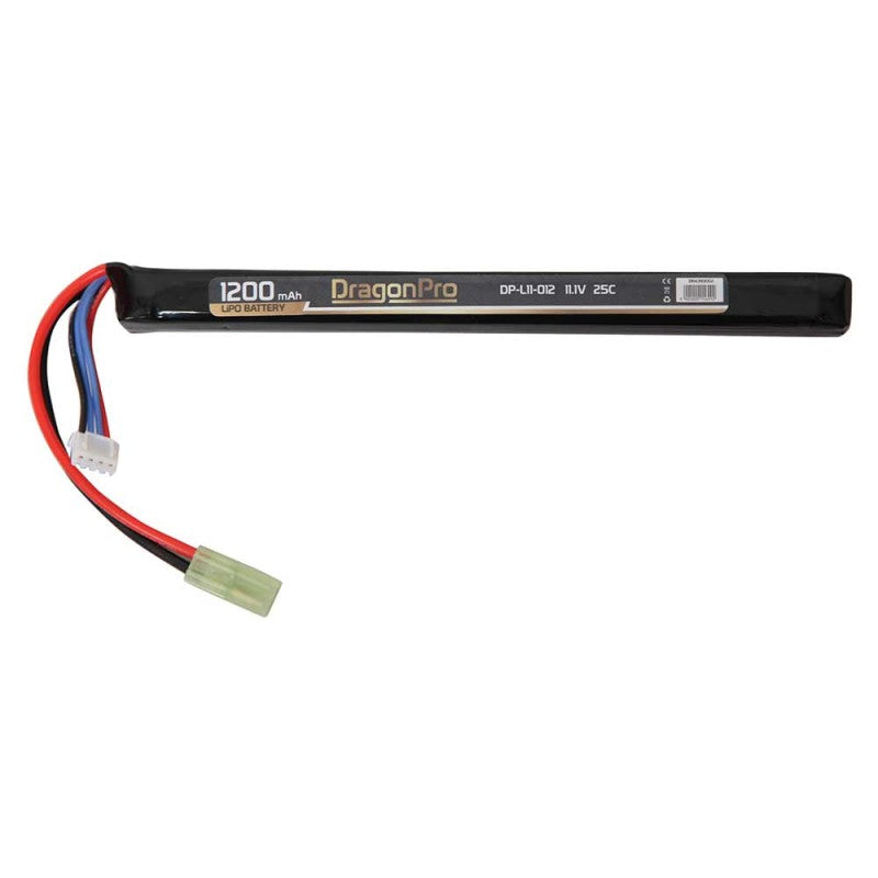 Batteria DP-L11-012 11.1V 1200mAh 25C LiPo 185x14x16mm by Dragonpro