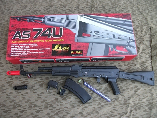 AK74U Scarrellante Full Metal Folding Stock Jing Gong
