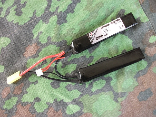 Li-Po Batteria A-B 11.1v. 2000mAh 15C+