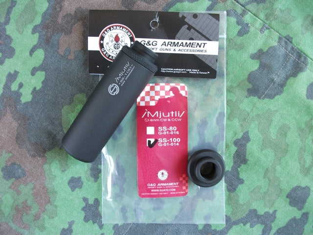 Mjutli SS 100 Silenziatore Universale da 100mm. by G&G