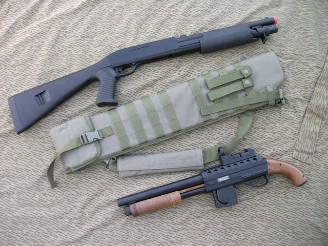 Sacca "Back Up Gun" con Attacchi MOLLE e Tracolla in colorazione OD