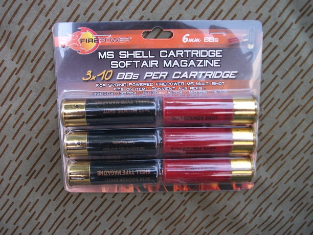 Cartucce per Fucili a Pompa in Kit da 6 Pezzi