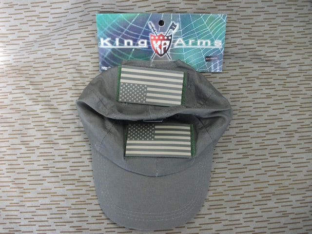 Contractor's SF Cap con IFF U.S.A. ID Patches in Colorazione OD