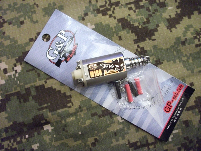 Satan M180 Motorino ad Albero Lungo High Torque Ultra Custom by G&P