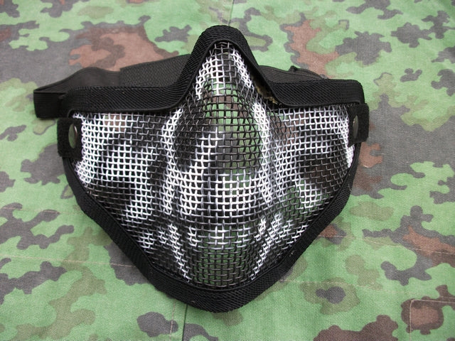 Ghost Raider Maschera-Mentoniera a Rete