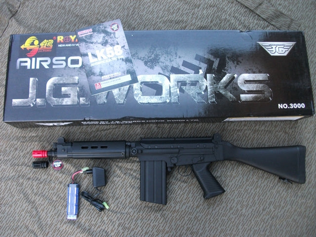 FAL Type LK58 - SA58 Type Scarrellante Full Metal Jing Gong