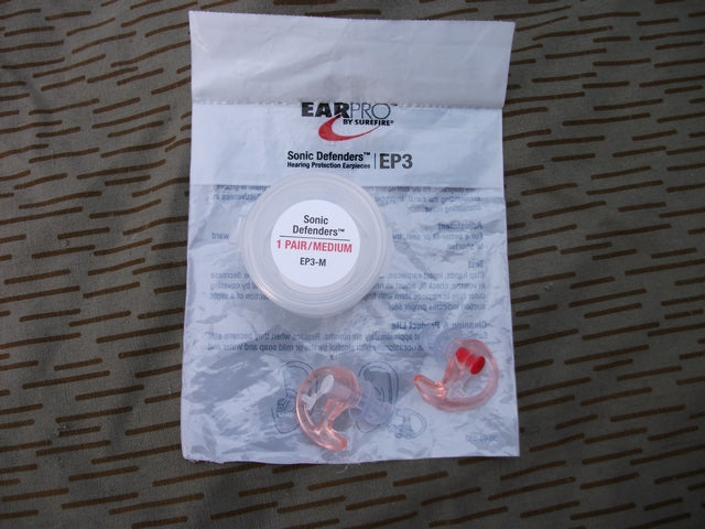 Earpro EP3 Sonic Defender Surefire