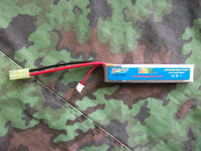 Li-Po Batteria 1200mAh 7.4v 15C by EP
