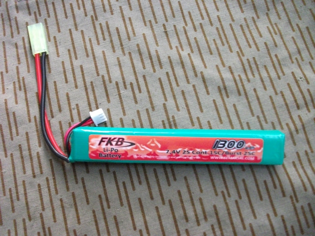 Li-Po Batteria 1300mAh 7,4v. 15C by FKB
