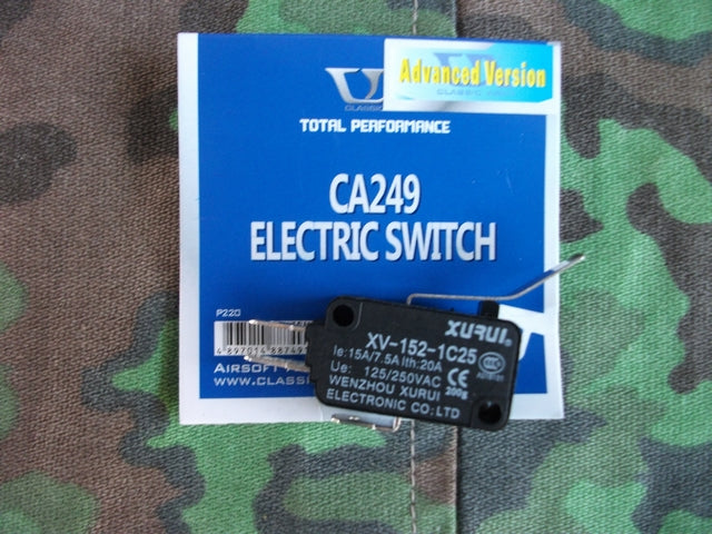 M249 Electric Switch Contatto Elettrico Motorino per Serie Minimi