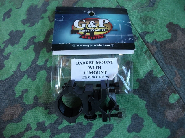 Aggancio Outer Barrel da 1" con Anello da 25mm. by G&P