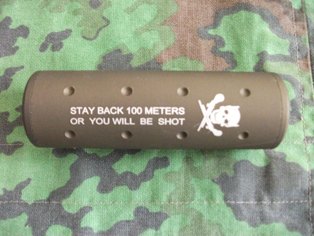 Stubby Killer Silenziatore Tan Universale 14mm. dx - sx