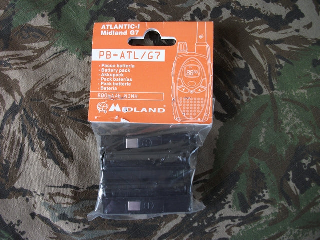 Midland Pacco Batteria Ricaricabile 800 mAh per Serie G7