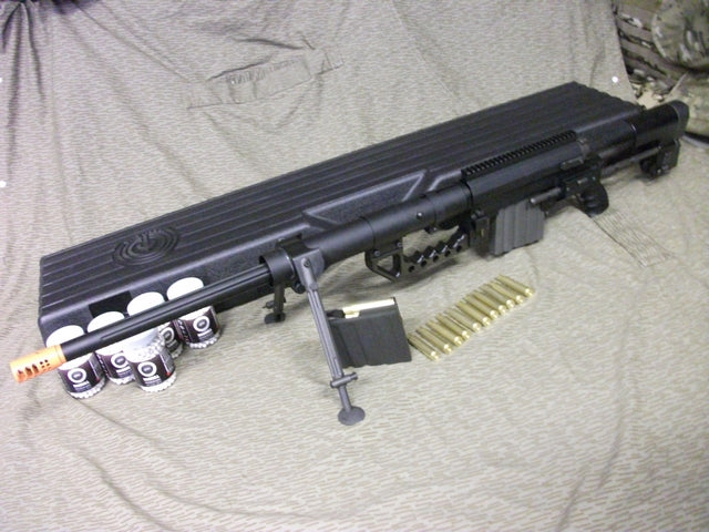 M200 Cheytac Intervention Socomgear Madbull 8mm. Gas & Co2