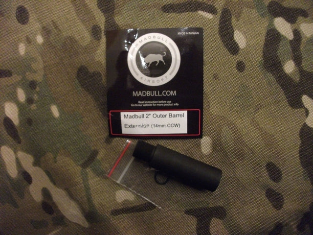 Madbull Estensione 2" Outer Barrell 14mm. CCW