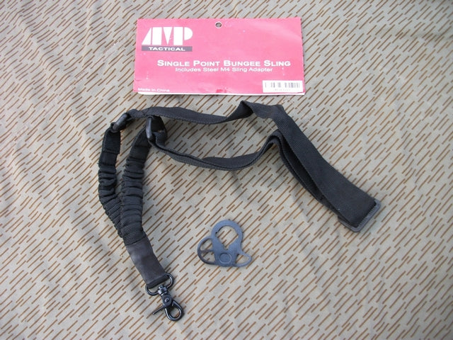 AMP Tactical Bungee BLK Cinghia con Sling Adaptor