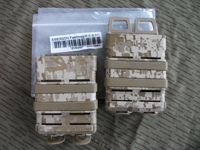 M4 - M16 Digital Desert Fastmag Double by Emerson