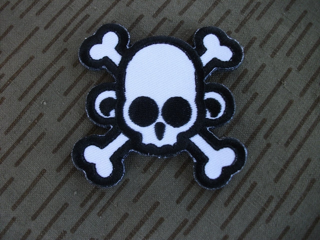Skull Monkey Crossbones Patch