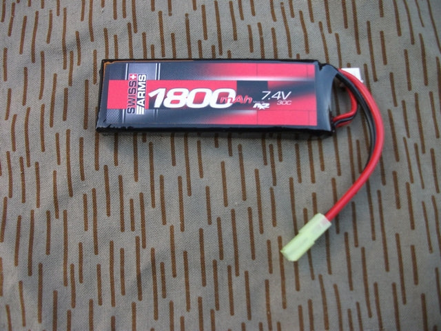Li-Po Batteria 1800mAh 7,4v. 30C by Swiss Arms
