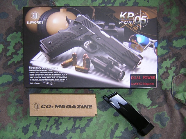 KJW Hi-Capa 5.1 type KP-05 Caricatore Co2 28bb by KJW Compatibile WE