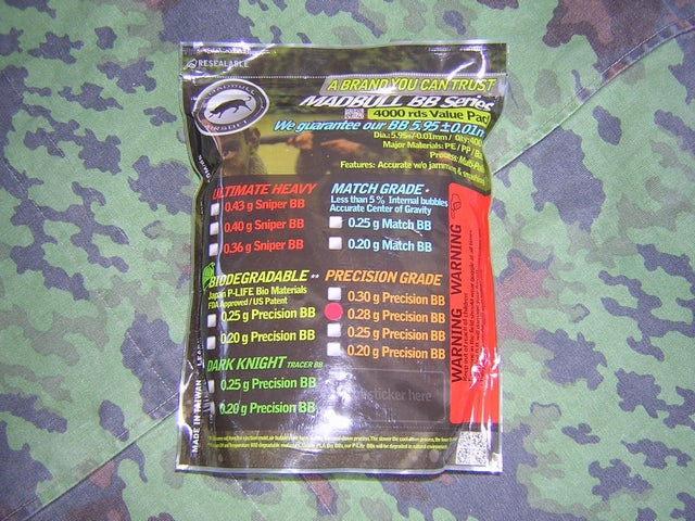 Madbull Precision BB Precision Grade 0,28 Diametro 5,95
