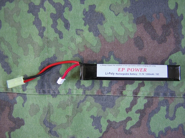 Li-Po Batteria EP 1200mAh 11.1v. 15C+
