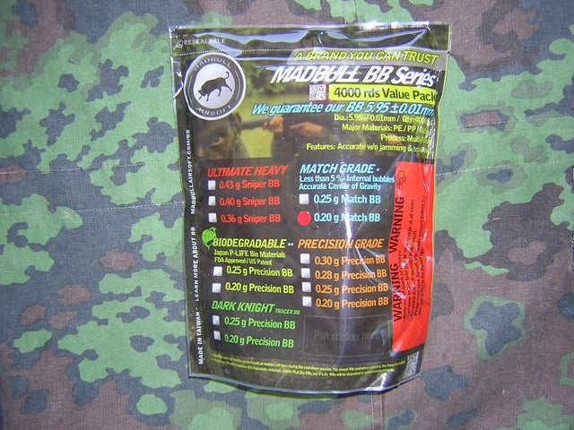 Madbull Precision BB Match Grade 0,20 Diametro 5,95