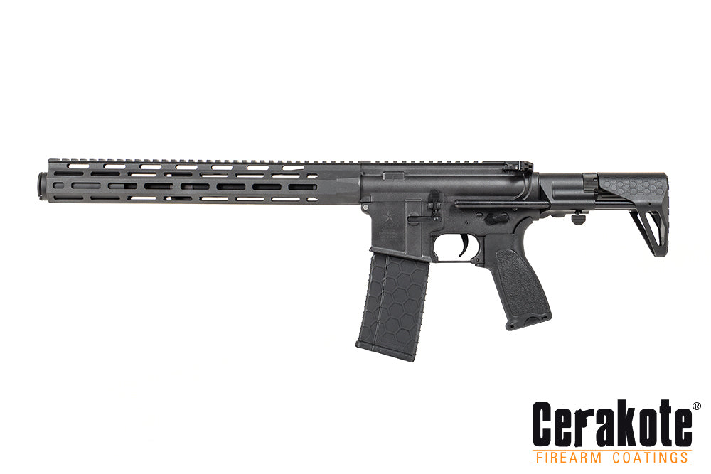 EVO Recon PDW Standard Rail Black Lone Star Cerakote by Evolution Airsoft