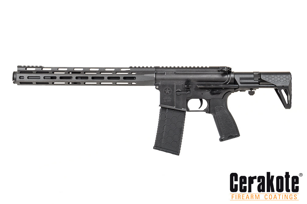 EVO Recon PDW Ultra Lite Rail Black Lone Star Cerakote by Evolution Airsoft