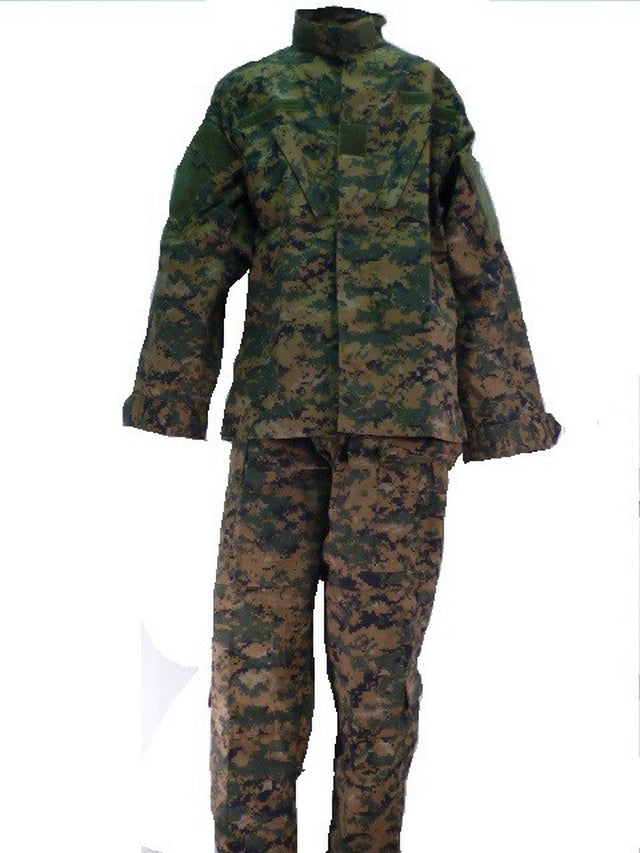 DEFCON 5 Military BDU Polycotton Rip-Stop Marpat Woodland