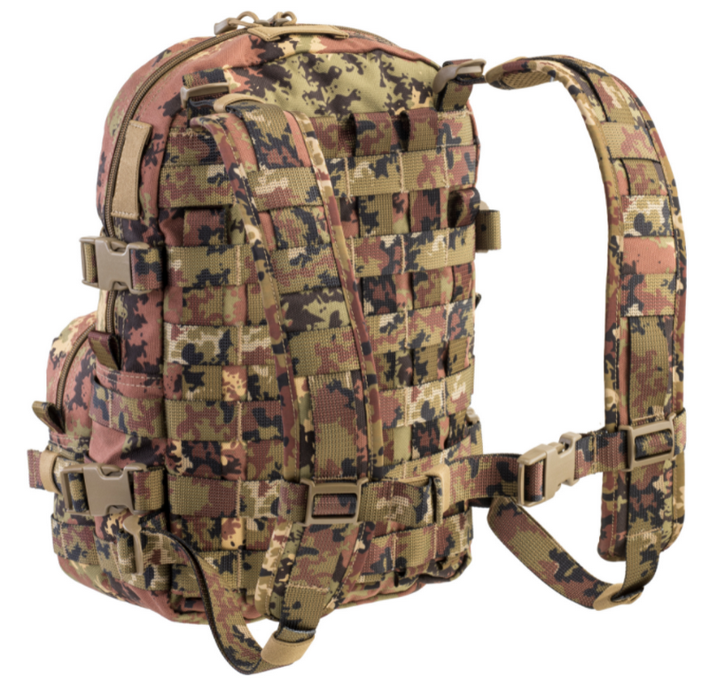 Defcon 5 Plate Carrier - BackPack Vegetato Tattico con Zaino by Defcon 5