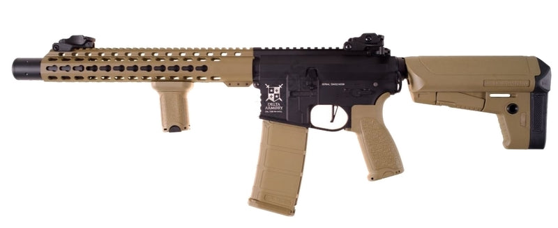 Delta Armory AR15 SilentOps DMR ALPHA Full Metal Half Tan by Delta Armory