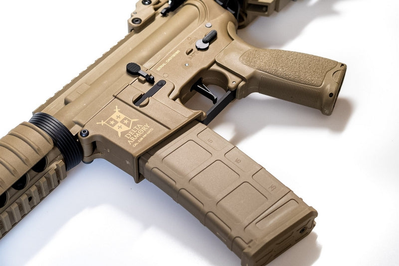 Delta Armory Charlie DA-C02-FT AEG Tan Ar15 CQB-R by Delta Armory