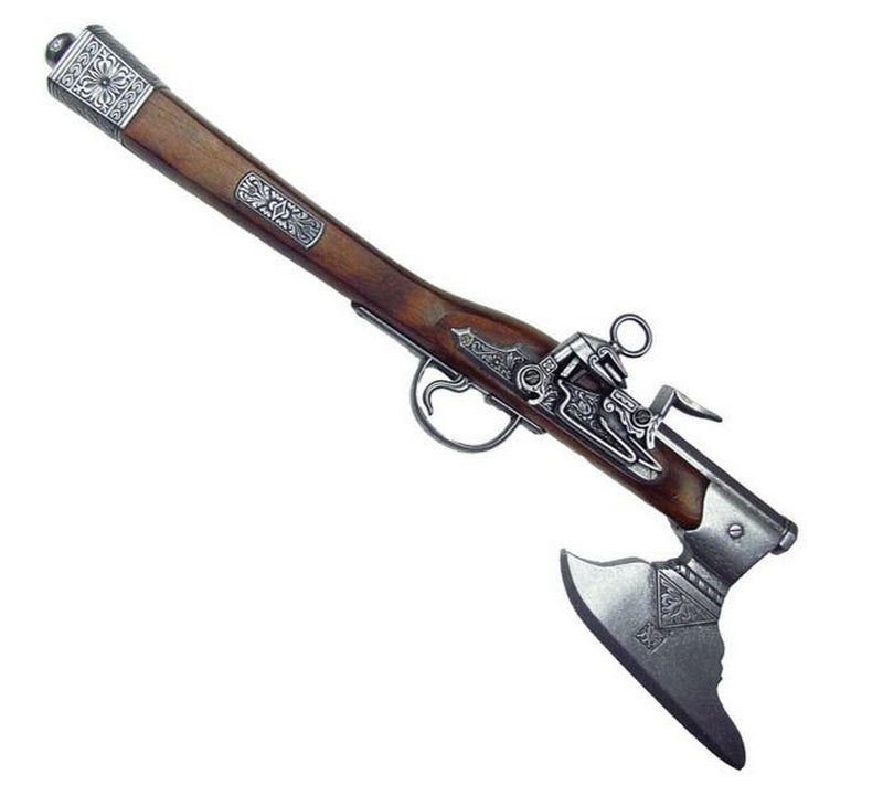 Denix Flintlock Axe pistol Germany XVIII Century by Denix