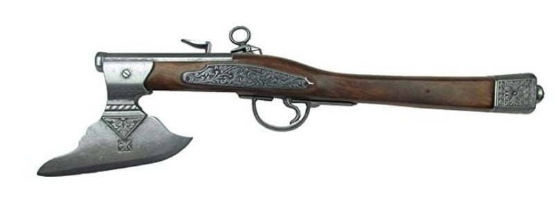 Denix Flintlock Axe pistol Germany XVIII Century by Denix