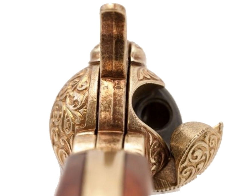 Denix Colt SAA Peacemaker .45 Gold Decorated Replica by Denix