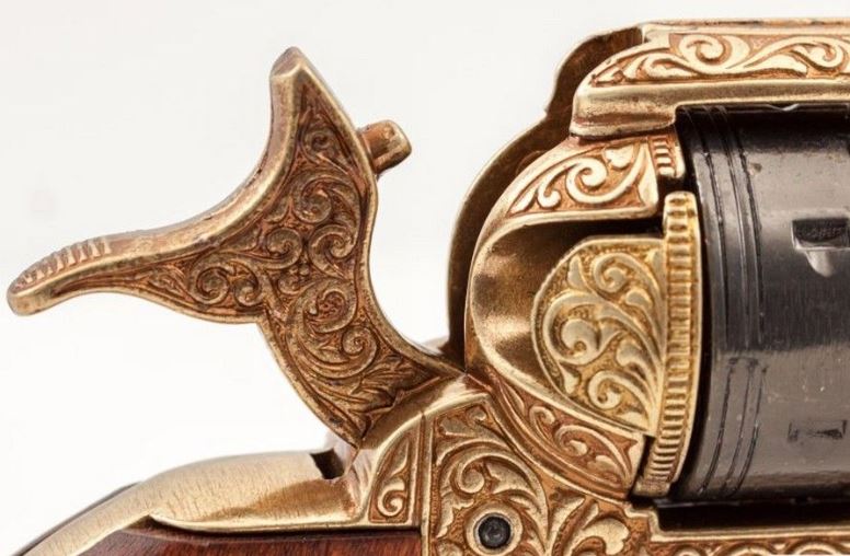 Denix Colt SAA Peacemaker .45 Gold Decorated Replica by Denix