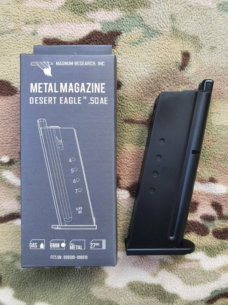 Desert Eagle .50AE Gas Magazine 27bb Caricatore a Gas by Cybergun