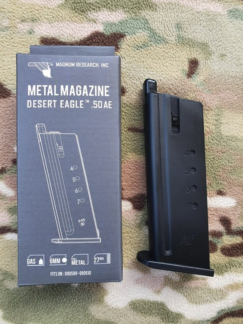 Desert Eagle .50AE Gas Magazine 27bb Caricatore a Gas by Cybergun
