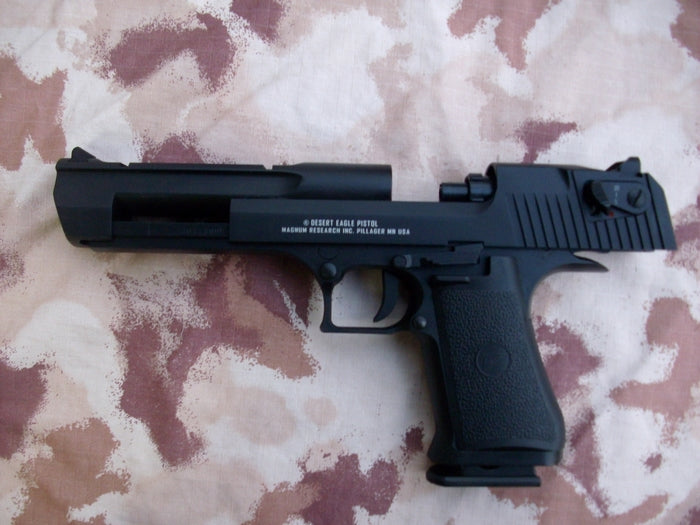 Cybergun < KWC Desert Eagle .50AE IMI Scritte e Loghi Originali Full Metal a Co2 Semiautomatica e Full Auto - Raffica by Kwc > Cybergun