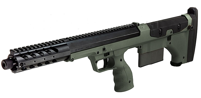 Desert Tech SRS A1 Covert 16inch OD Bolt Action by Silverback Airsoft