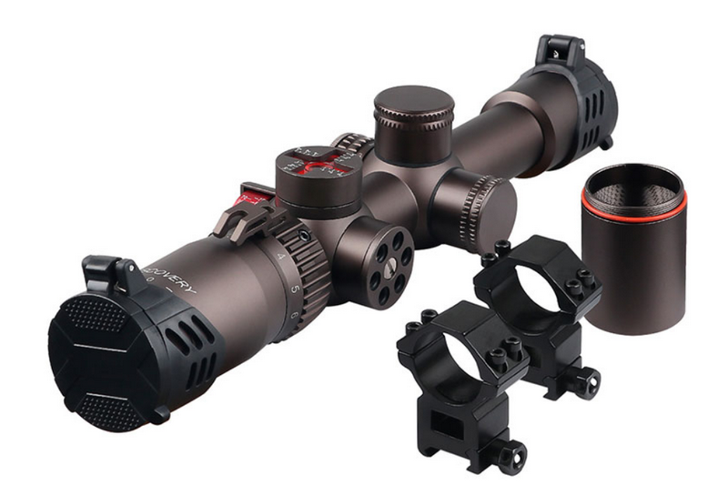 Ottica Discovery Optics WG 1.2-6 x 24 IRAI SFP 25.4mm. By Discovery Optics