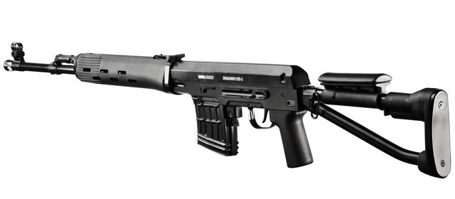 Dragunov Izhmash SVD-D Full Metal Bolt Action by Asg